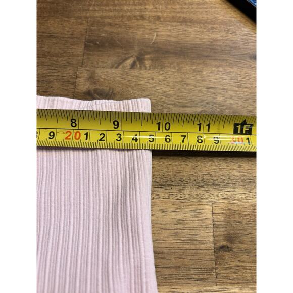 Free People FP Movement Legging Cotton Stretch Light Pink XS EUC‎ - Picture 7 of 8